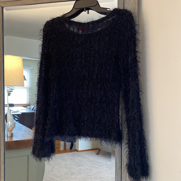 Johnny Was, M, mohair loose knit long sleeve crewneck top / sweater, beautiful!! - Picture 8 of 11
